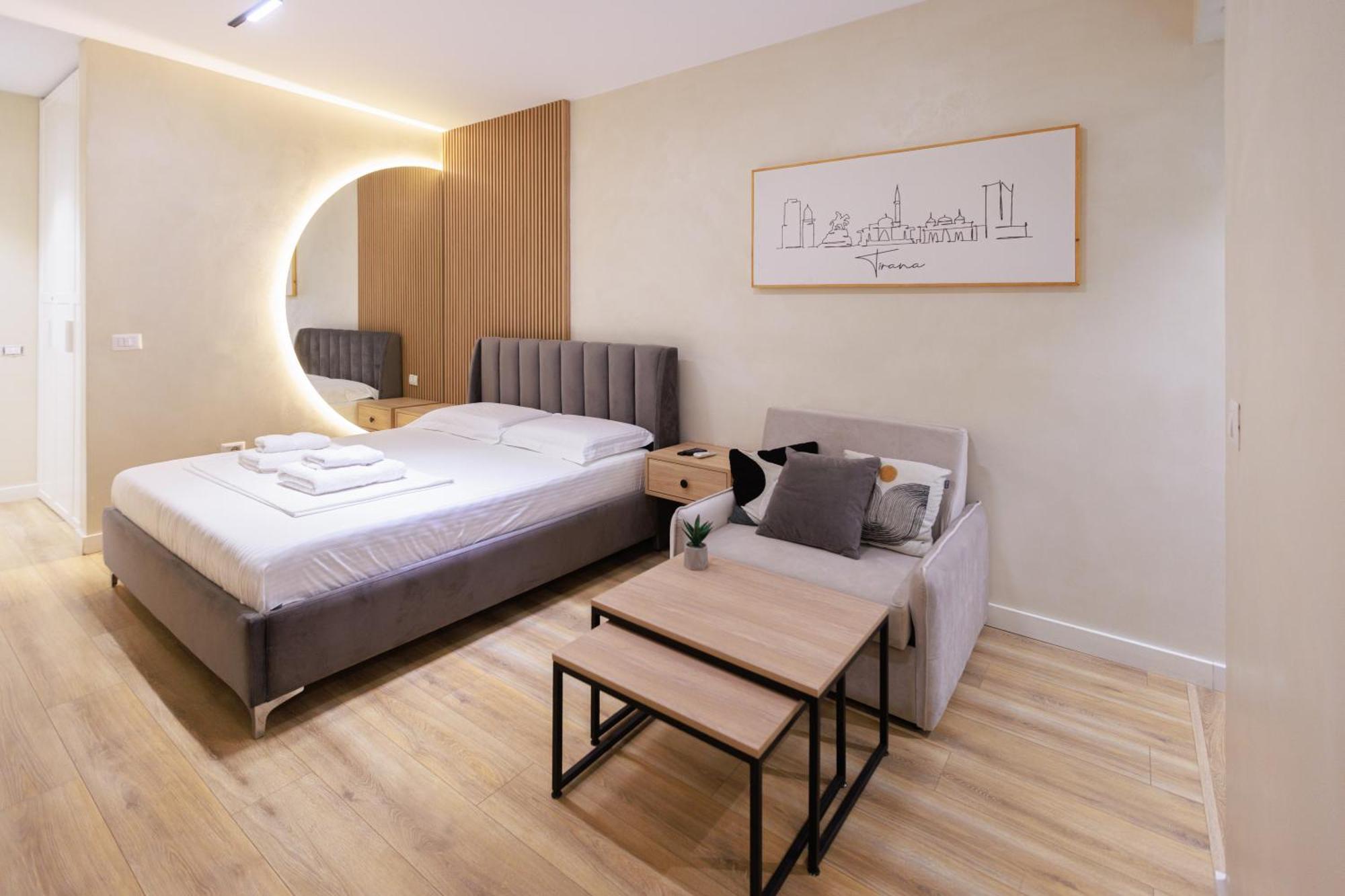 Syncron Apartments In The Center Of Tirana Exterior foto